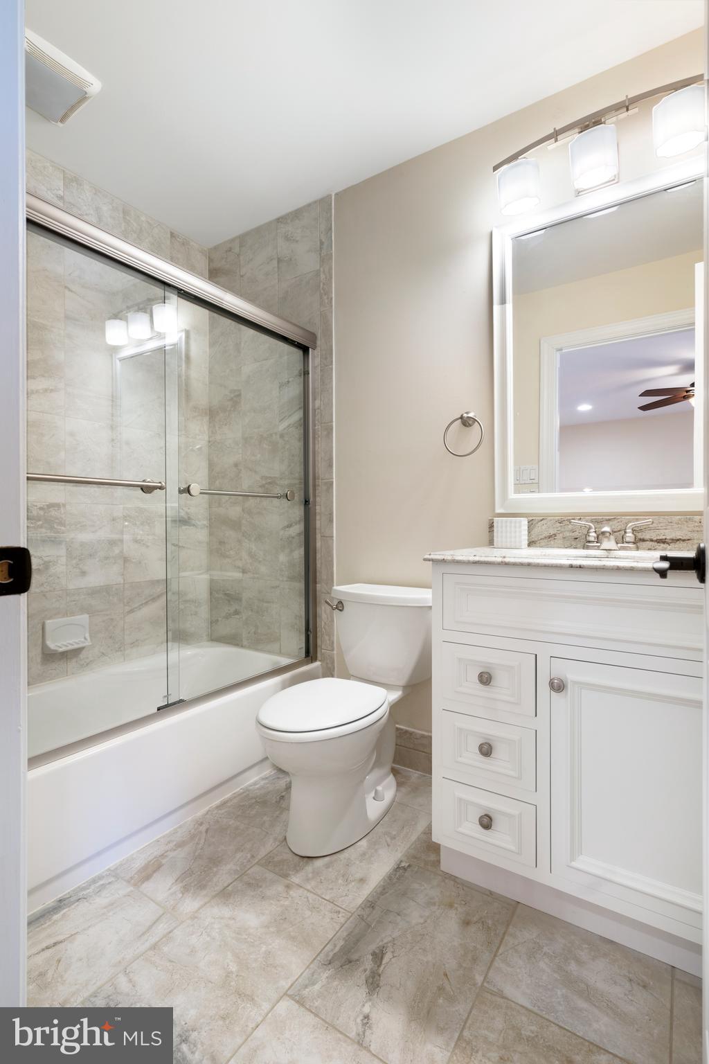 1315 Prospect Hill Road Villanova, PA 19085 - Photo 21 of 24 a bathroom with a toilet sink and a shower