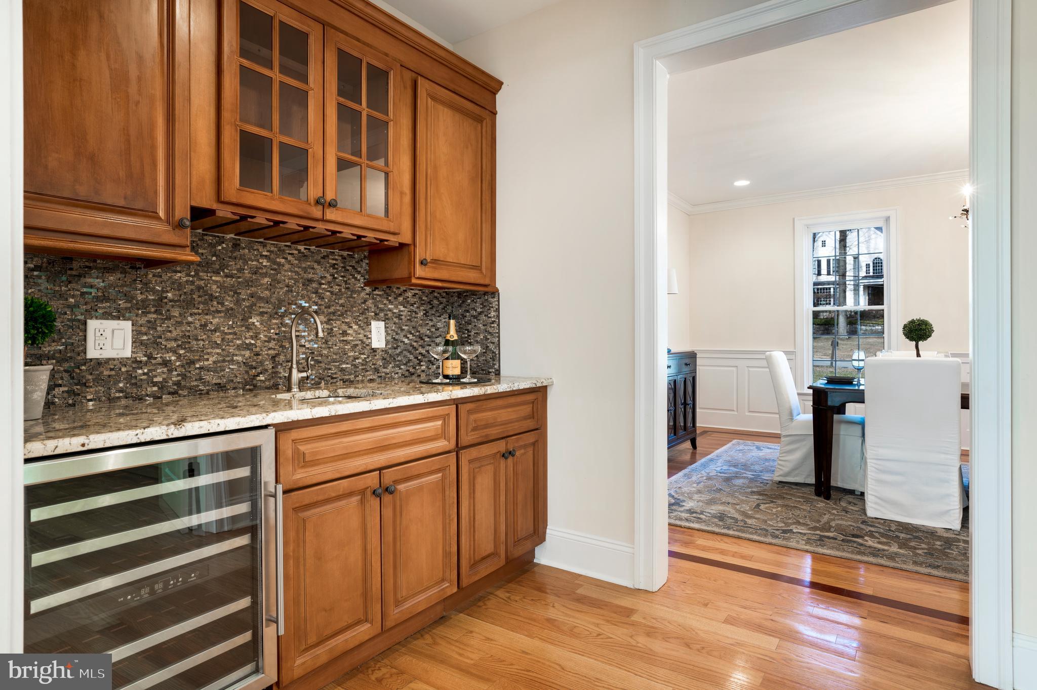 1315 Prospect Hill Road Villanova, PA 19085 - Photo 6 of 24 a kitchen with stainless steel appliances granite countertop a refrigerator and a sink