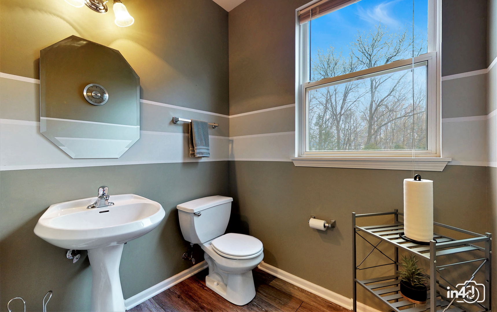 3 Ridge Court Bolingbrook, IL 60440 - Photo 15 of 52 a bathroom with a sink toilet and a mirror