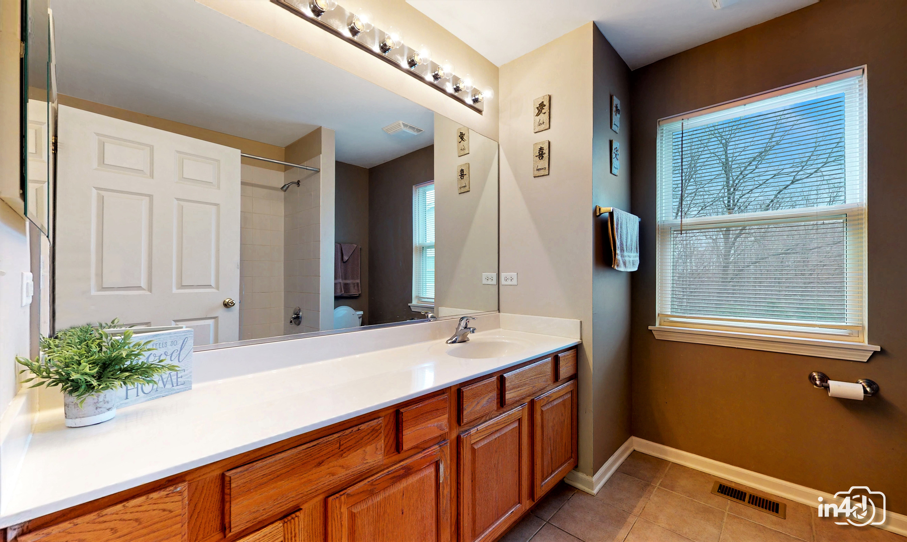 3 Ridge Court Bolingbrook, IL 60440 - Photo 22 of 52 a bathroom with a sink and a mirror