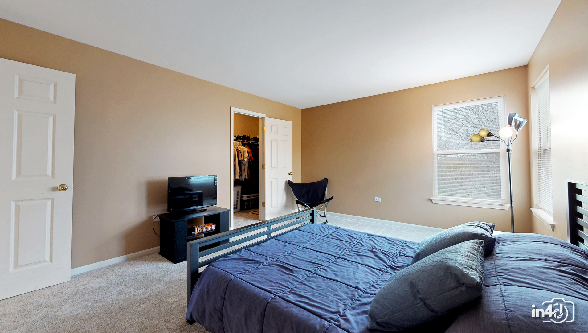 3 Ridge Court Bolingbrook, IL 60440 - Photo 29 of 52 a bedroom with a bed and a television