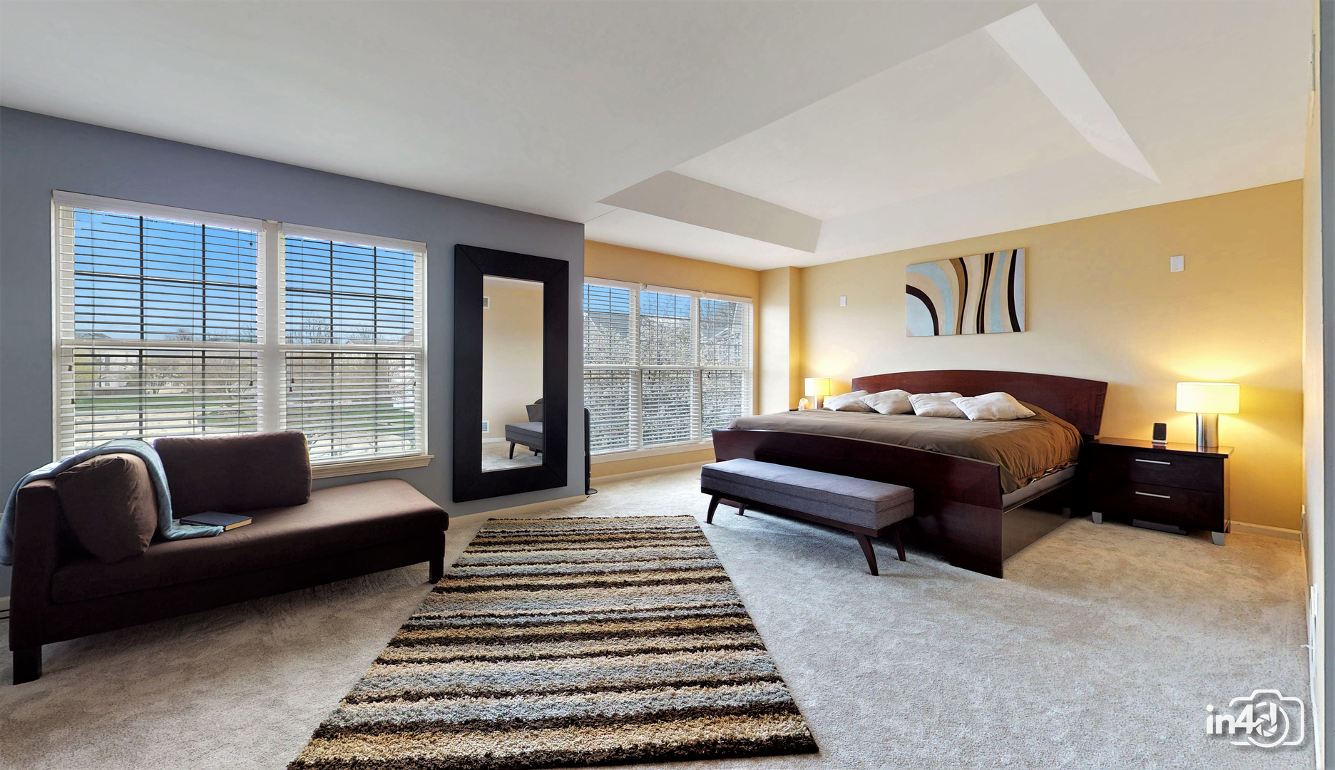 3 Ridge Court Bolingbrook, IL 60440 - Photo 32 of 52 a bedroom with furniture and a large window