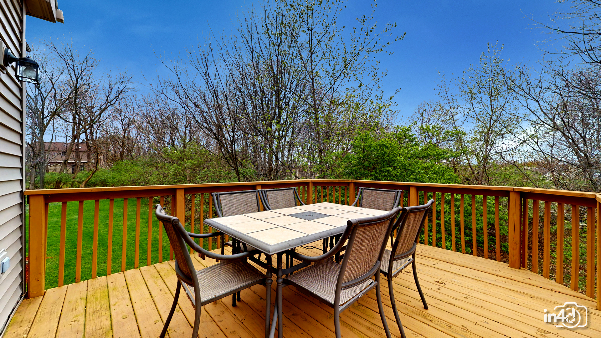3 Ridge Court Bolingbrook, IL 60440 - Photo 46 of 52 a view of balcony with furniture and wooden deck
