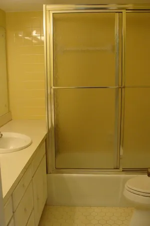 a small space with a window