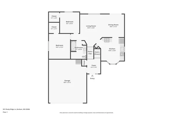 $239,900 | 931 Shady Ridge Lane, Braham, MN 55006