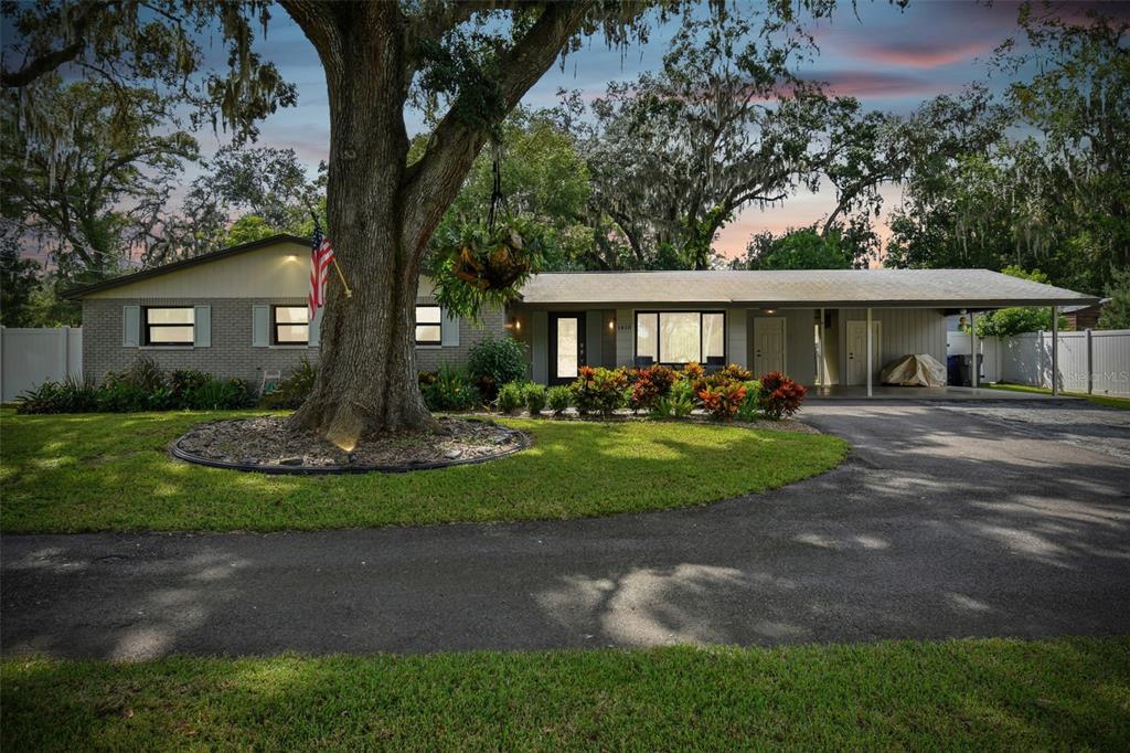 1410 Memory Lane Lutz, FL 33549 - Photo 1 of 45 a front view of a house with garden