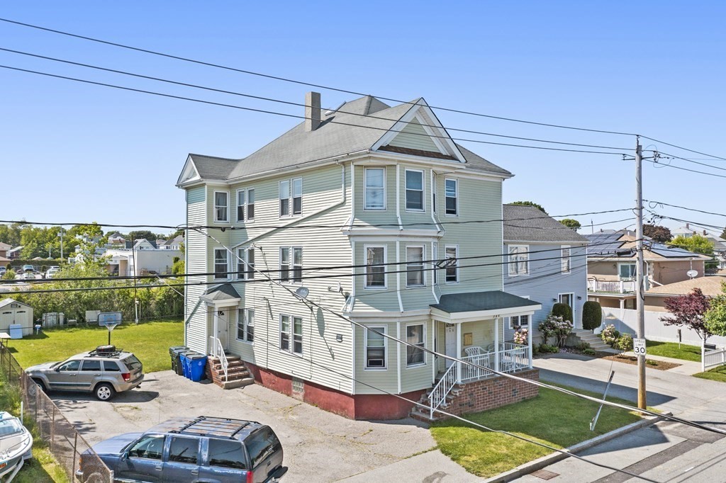 185 Stevens Street Fall River, MA 02721 - Photo 3 of 28 a view of a city with tall buildings