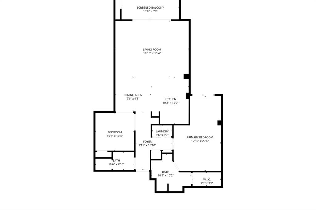 2100 Reflection Bay Drive Arlington, TX 76013 - Photo 20 of 20 a picture of a floor plan