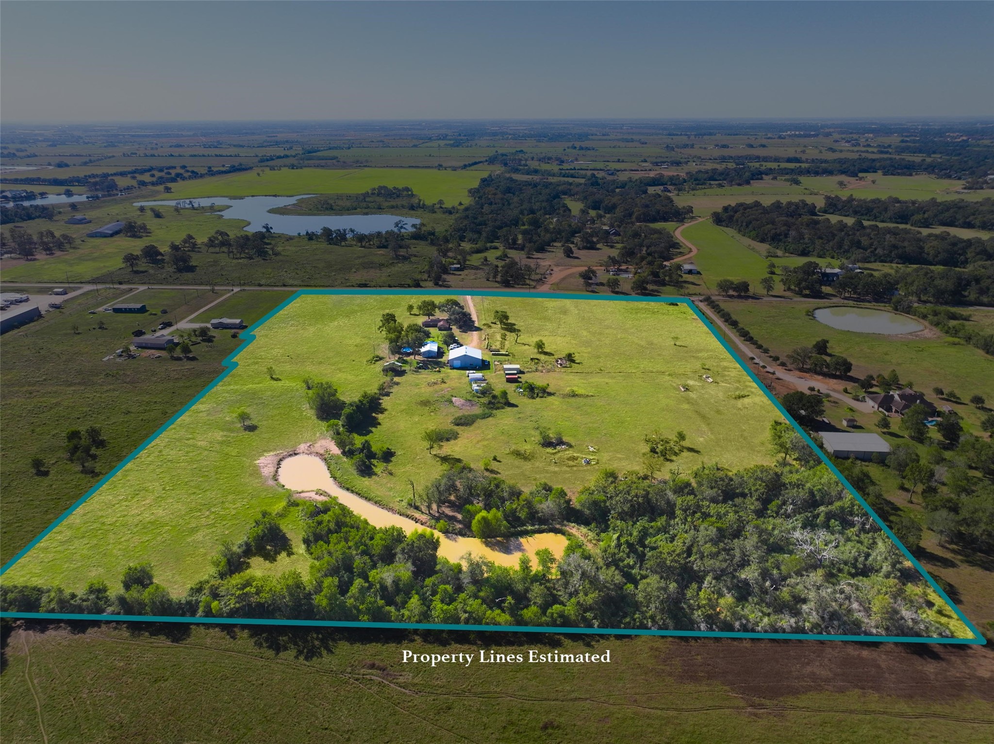 34478 Mayer Road Hempstead, TX 77445 - Photo 5 of 5 an aerial view of a residential houses with outdoor space