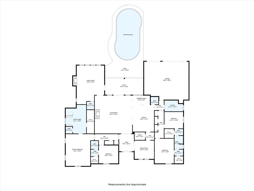161 Pullen Road McLendon-Chisholm, TX 75032 - Photo 39 of 39 a picture of floor plan