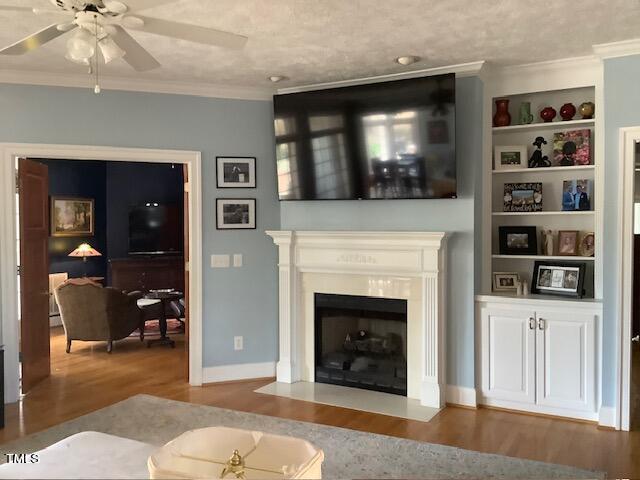 2125 Keith Hills Road Lillington, NC 27546 - Photo 11 of 66 a living room with furniture and a fireplace