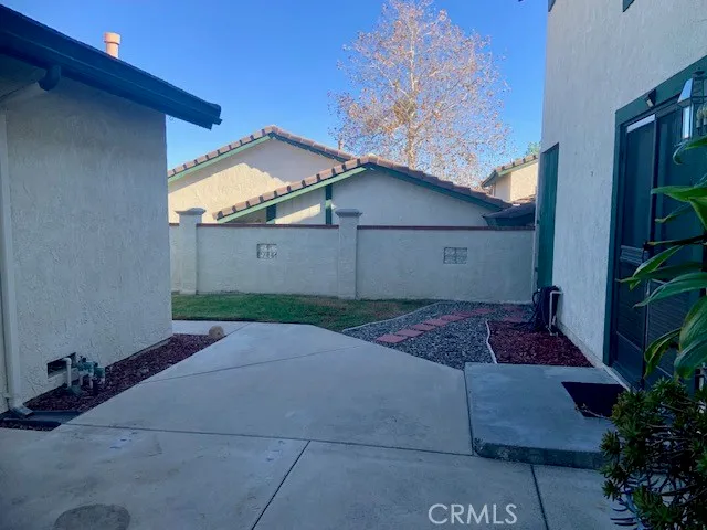 a house with a outdoor space
