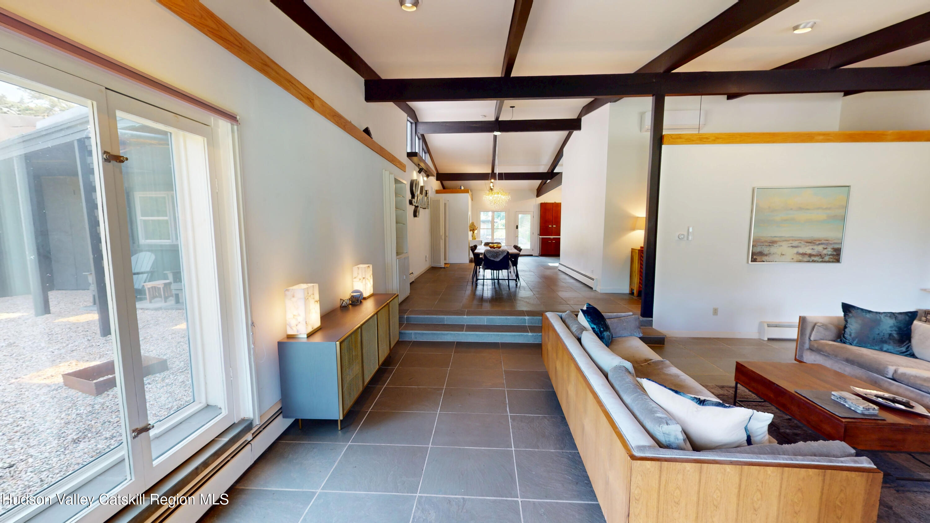 16 Spring Road Hudson, NY 12534 - Photo 13 of 64 a lobby with furniture and a glass door