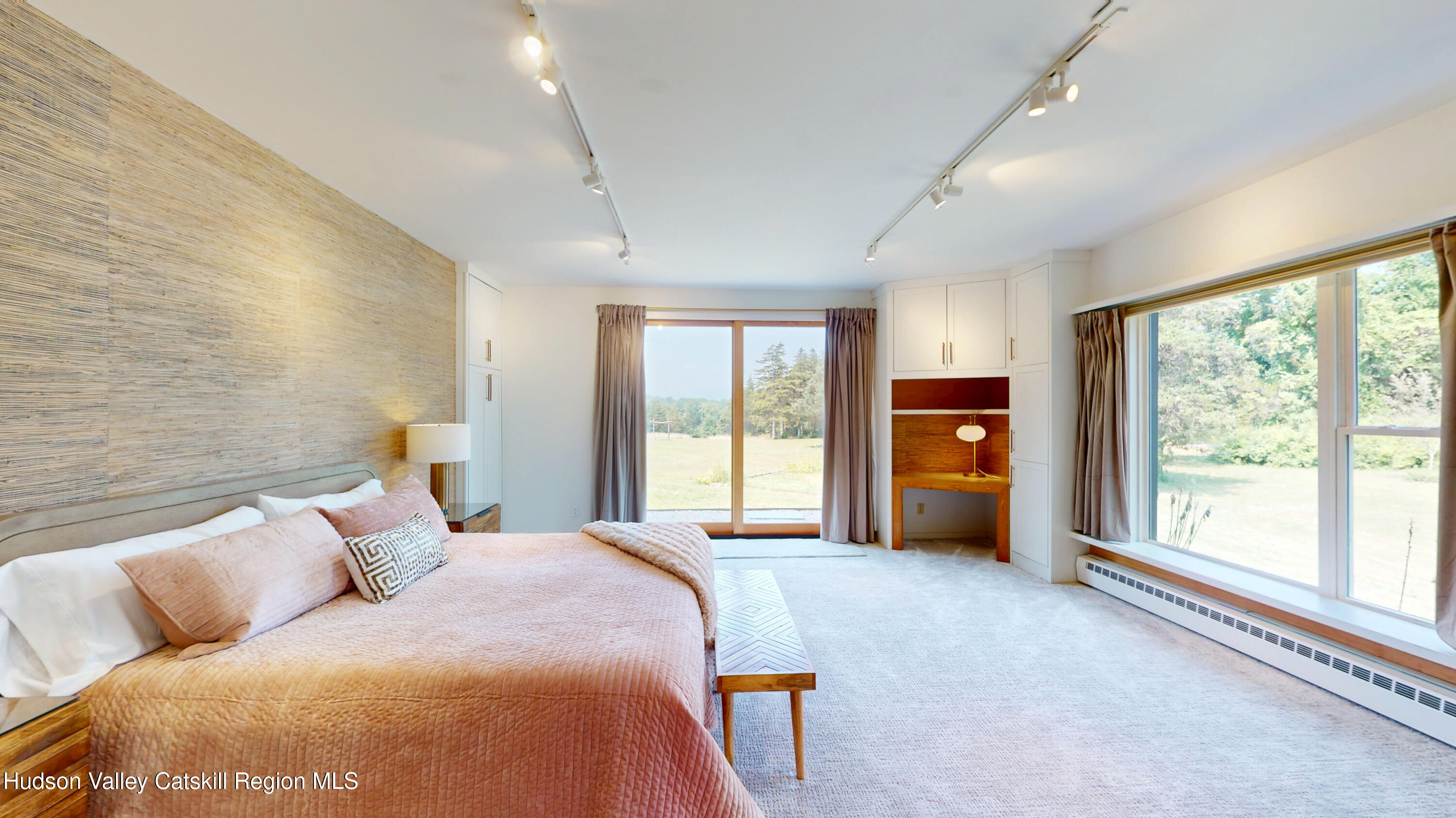 16 Spring Road Hudson, NY 12534 - Photo 29 of 64 a bed room with a bed and a large window