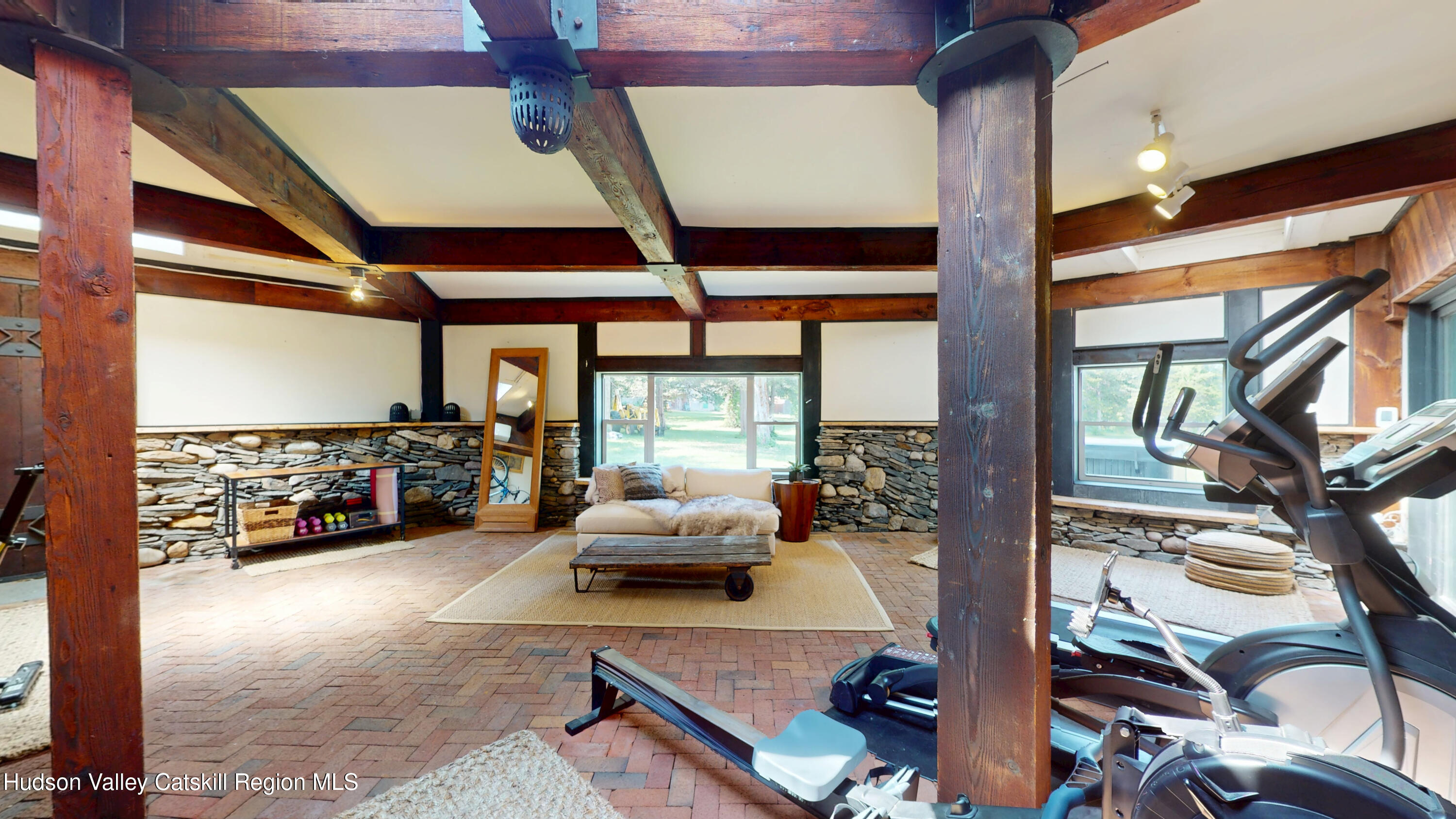 16 Spring Road Hudson, NY 12534 - Photo 47 of 64 a room with furniture and a large window