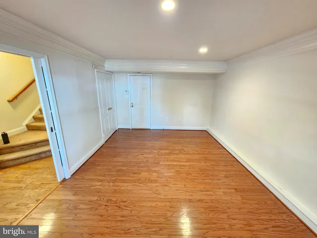 a view of empty room