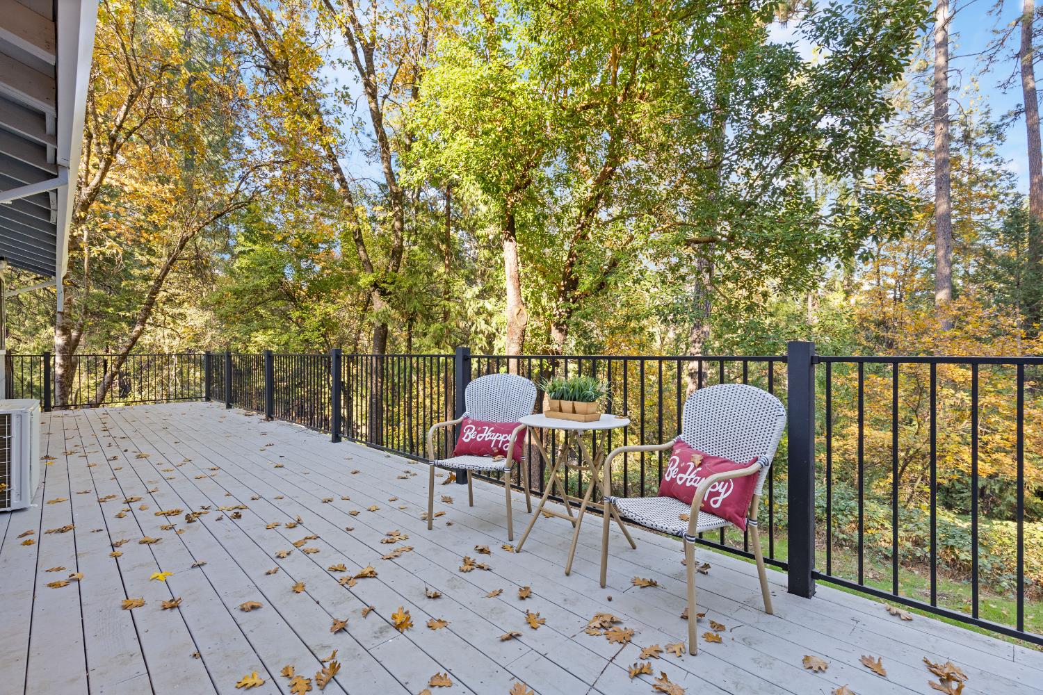 13139 North Meadow View Drive Grass Valley, CA 95945 - Photo 4 of 68 a view of balcony with wooden floor and outdoor seating
