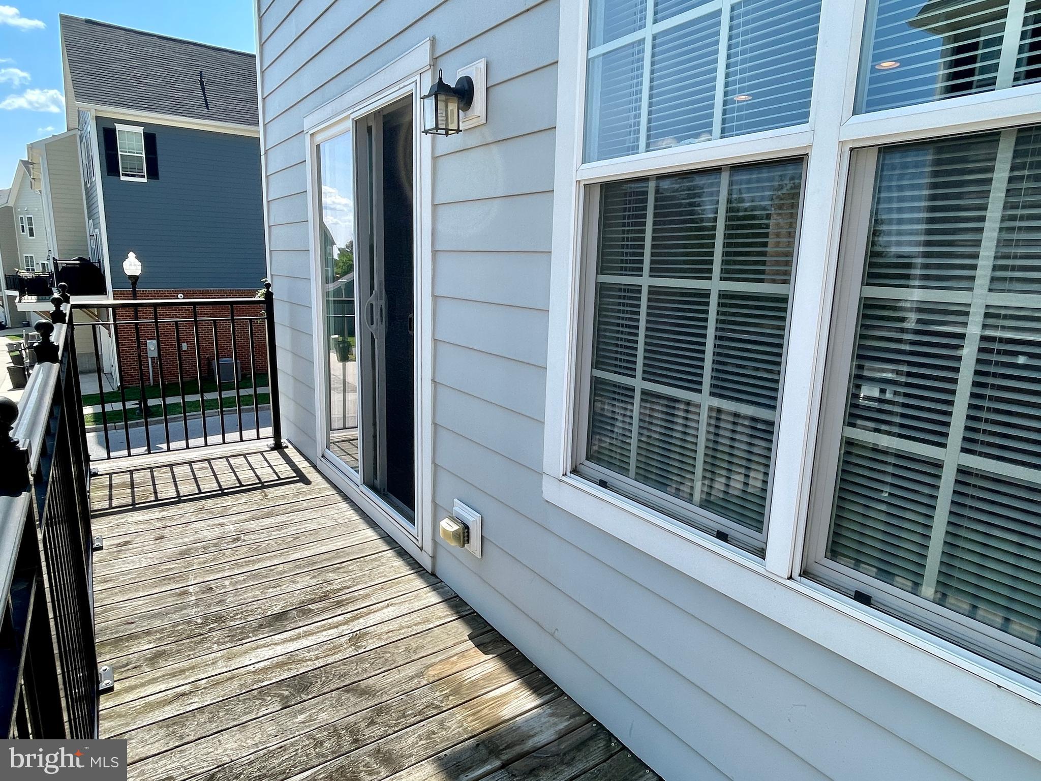 4422 Old Frederick Road Baltimore, MD 21229 - Photo 35 of 39 DECK OFF OF KITCHEN