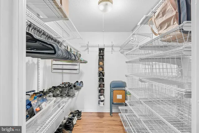 a bathroom with a tub and shower