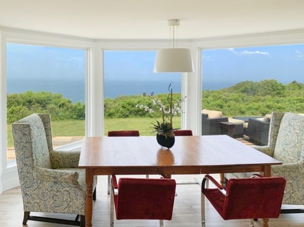 4 Windy Way West Tisbury, MA 02568 - Photo 3 of 8 a view of a dining room with furniture window and outside view