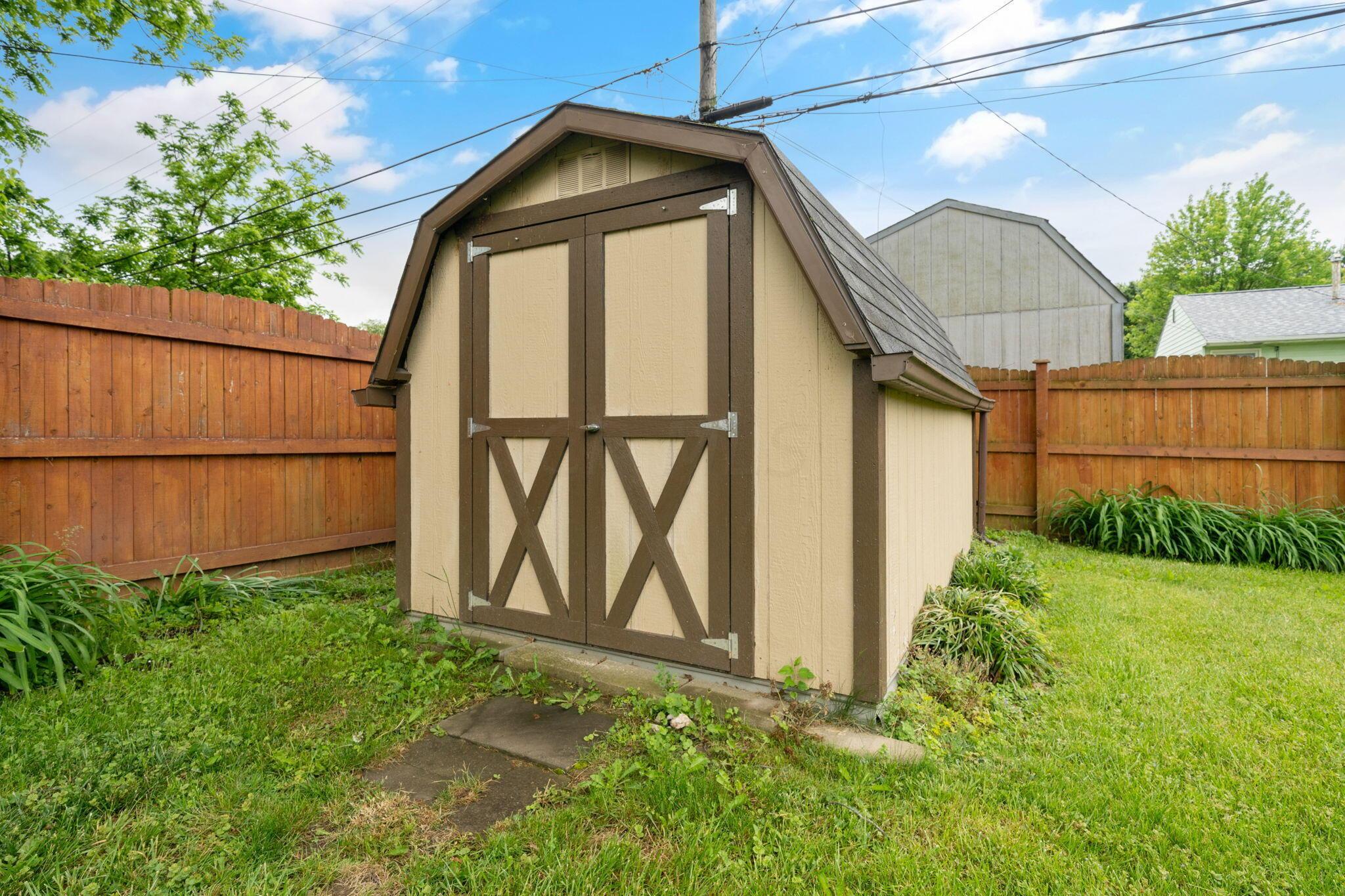 4901 Justin Road Columbus, OH 43227 - Photo 24 of 30 Storage Shed