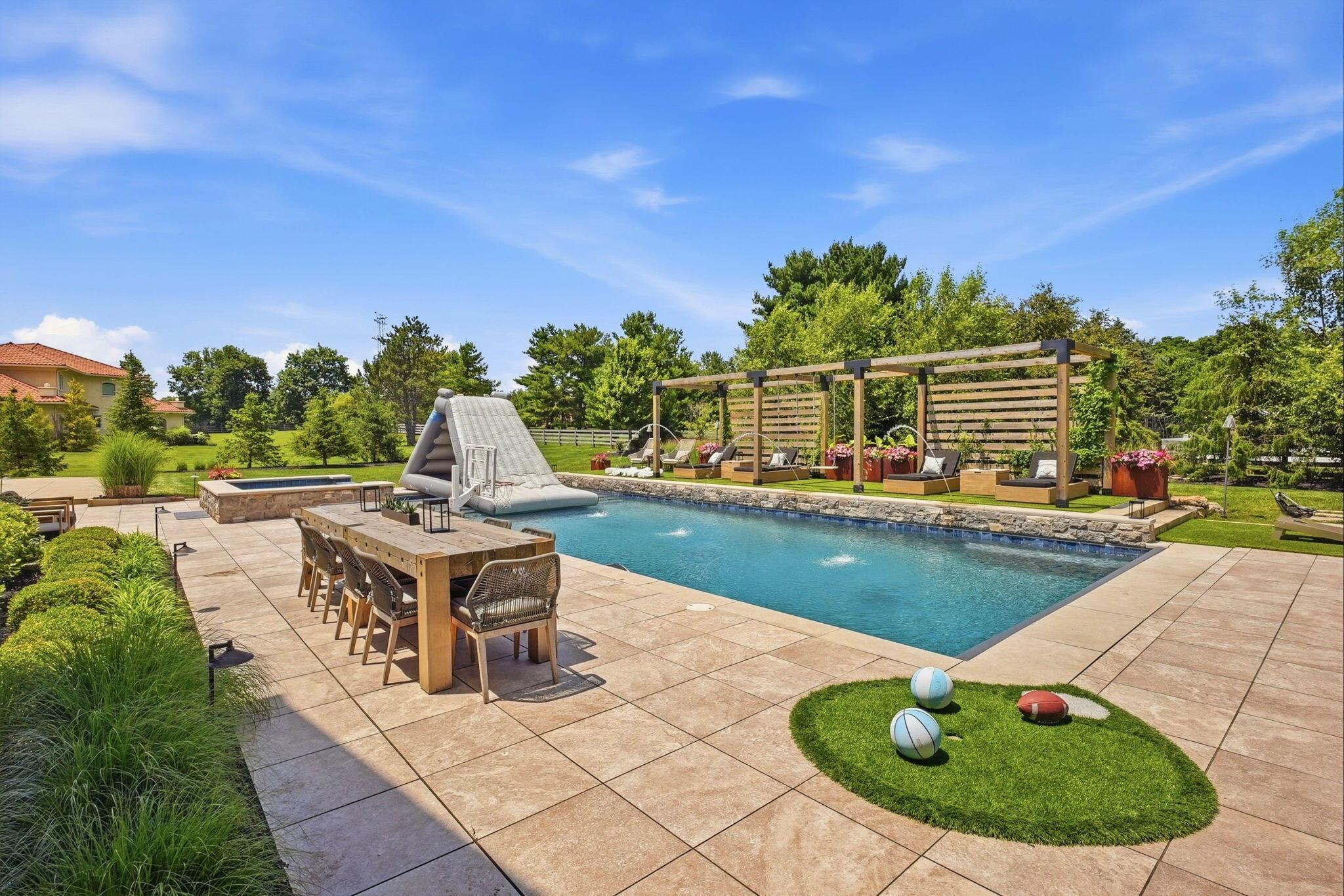 10122 Concord Road Dublin, OH 43017 - Photo 89 of 119 Saltwater Pool w/ Spa, etc.