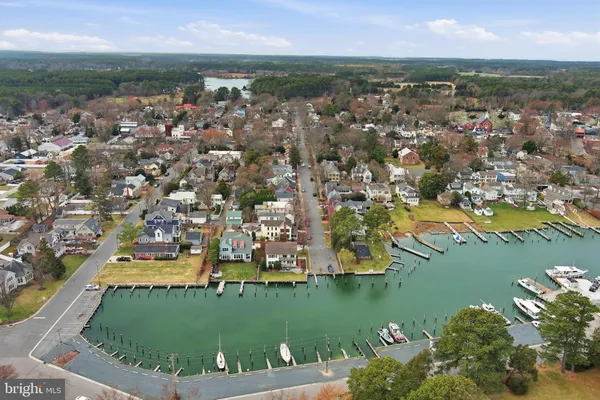 a view of a city and lake view