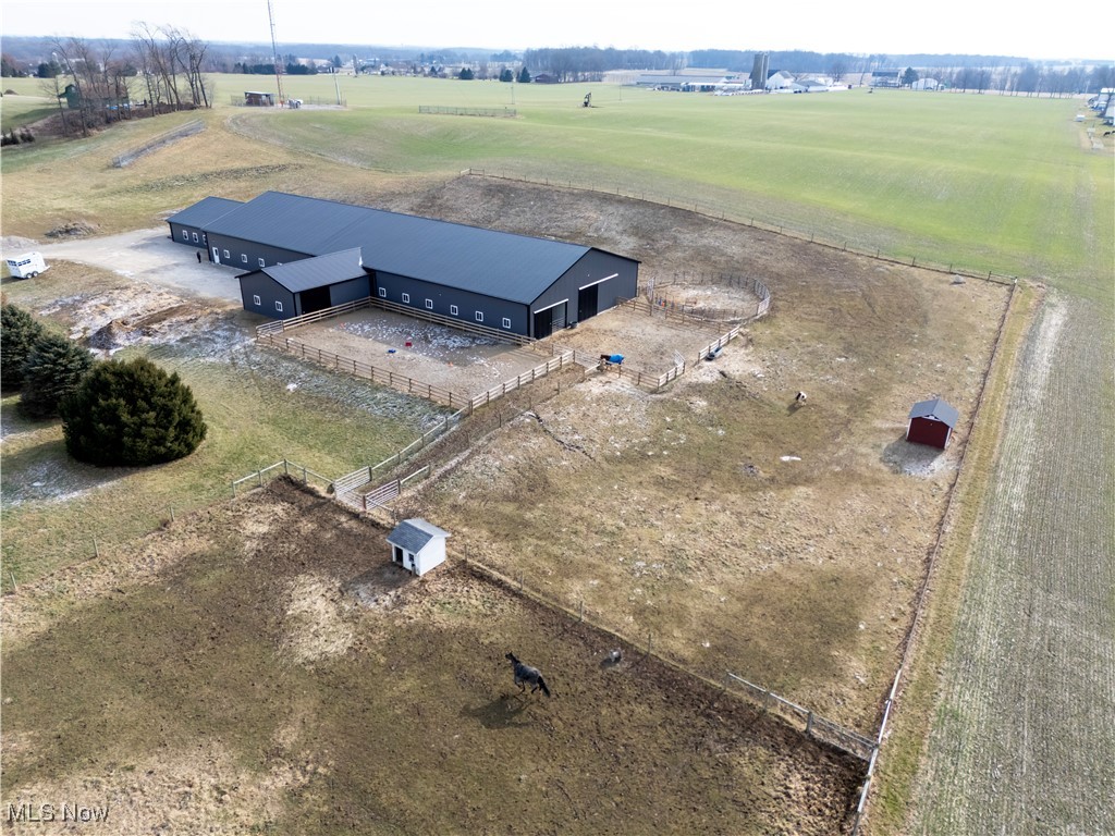 8995 Ridge Road Wooster, OH 44691 - Photo 44 of 50 Aerial view of sparsely populated area