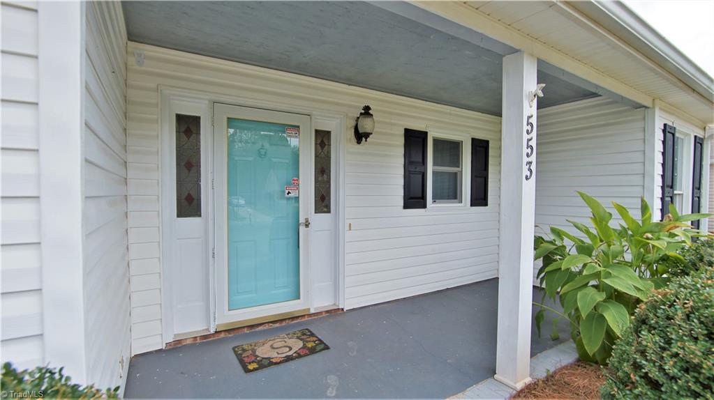 553 Covington Ridge Road Winston-Salem, NC 27107 - Photo 21 of 21 Covered porch
