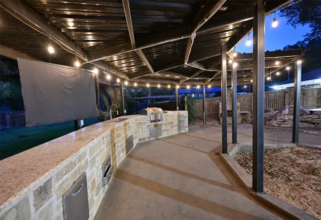 a view of water heater room