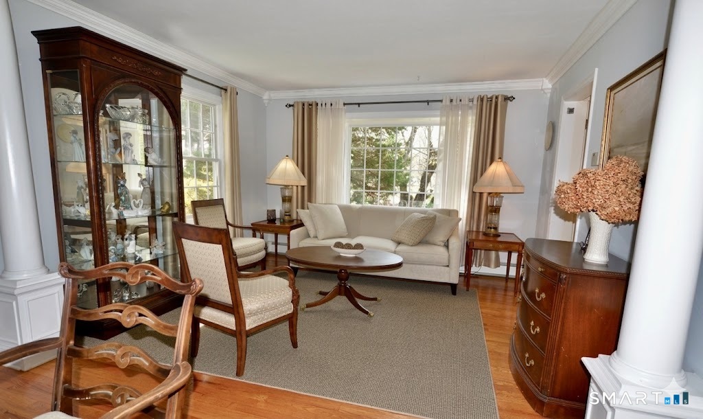 78 Mill Brook Terrace Monroe, CT 06468 - Photo 12 of 27 Hardwood floors, tall windows, crown molding