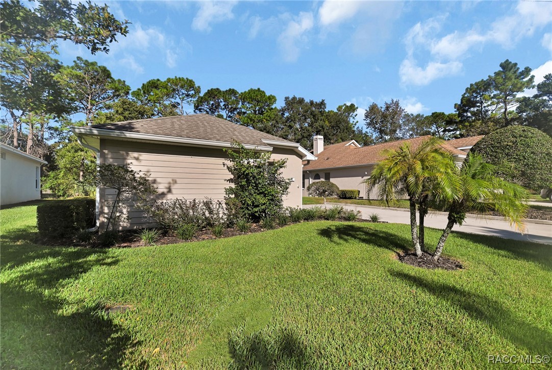 6 Byrsonima Loop Homosassa, FL 34446 - Photo 47 of 48 VIEW FROM THE LEFT FRONT SIDE