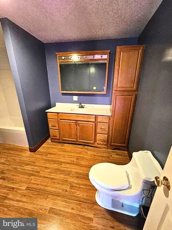 a view of a room with stairs