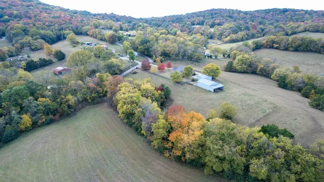 a view of a area with mountain view