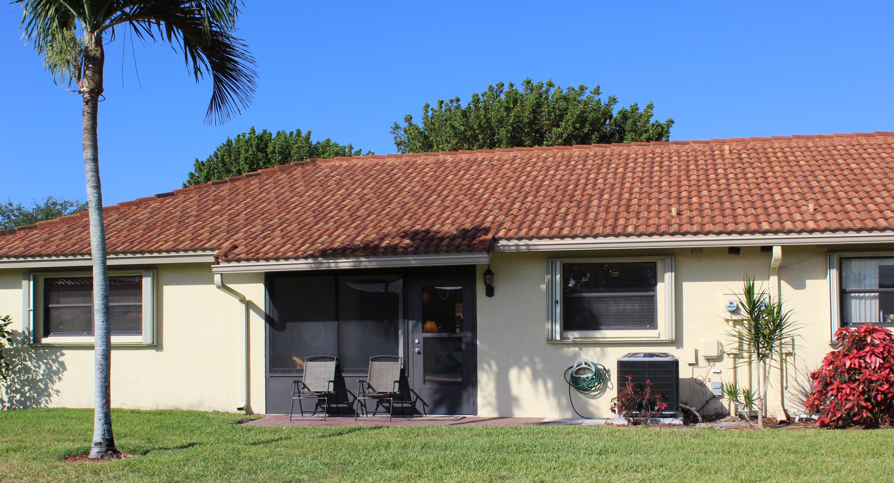 4595 Laurel Tree Road, Unit B Boynton Beach, FL 33436 - Photo 2 of 31 Back of Villa