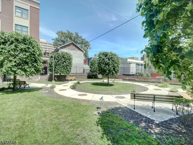 a front view of a building