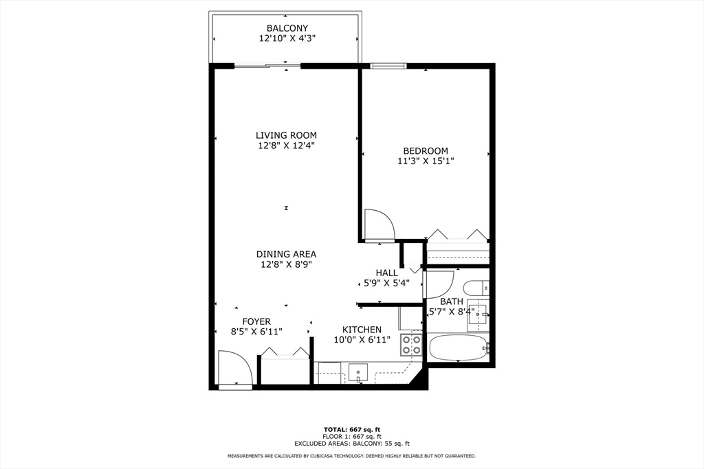804 Centre Street, Unit 104 Boston, MA 02130 - Photo 19 of 32 a picture of a floor plan