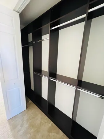 a view of walk in closet