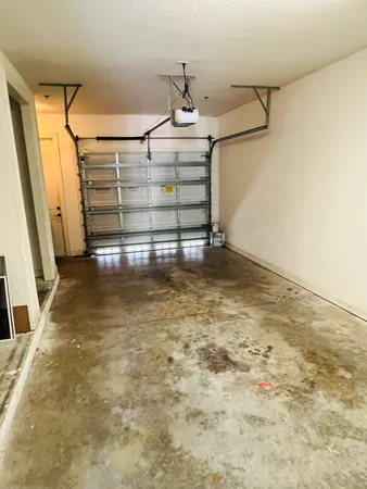 a view of a room with an empty space