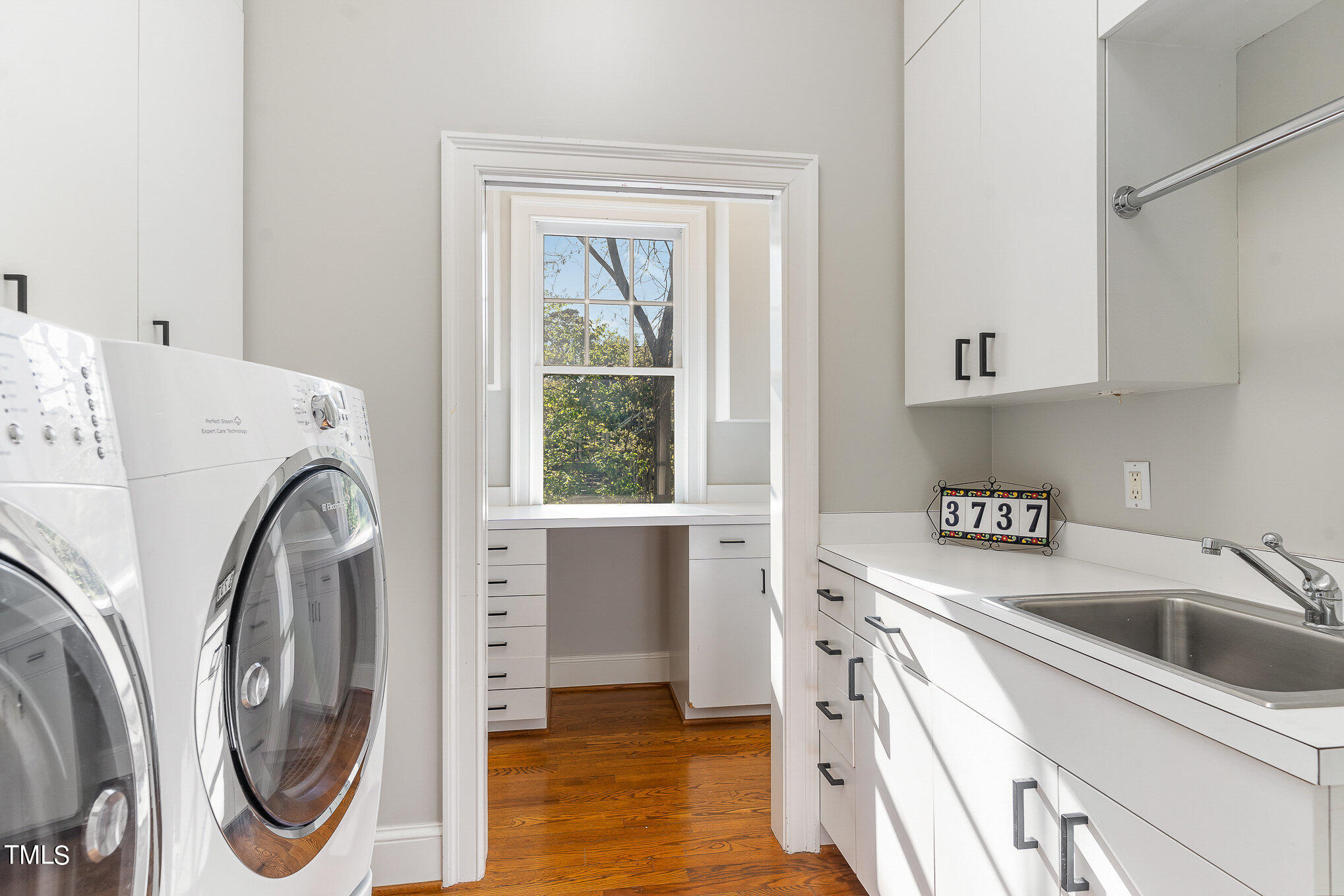 3737 Hope Valley Road Durham, NC 27707 - Photo 40 of 58 a utility room with dryer and washer