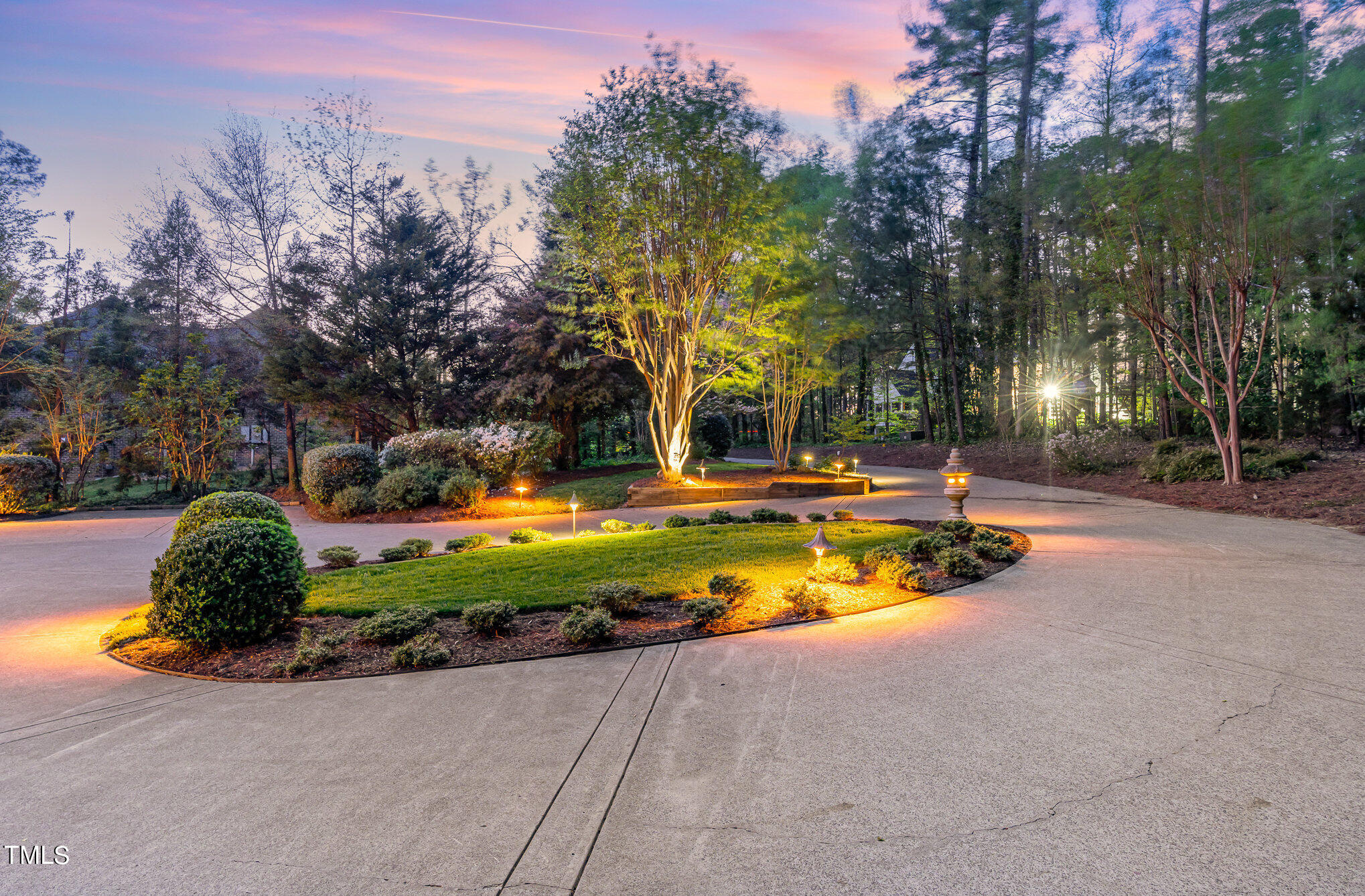 3737 Hope Valley Road Durham, NC 27707 - Photo 57 of 58 a view of backyard with swimming pool and green space