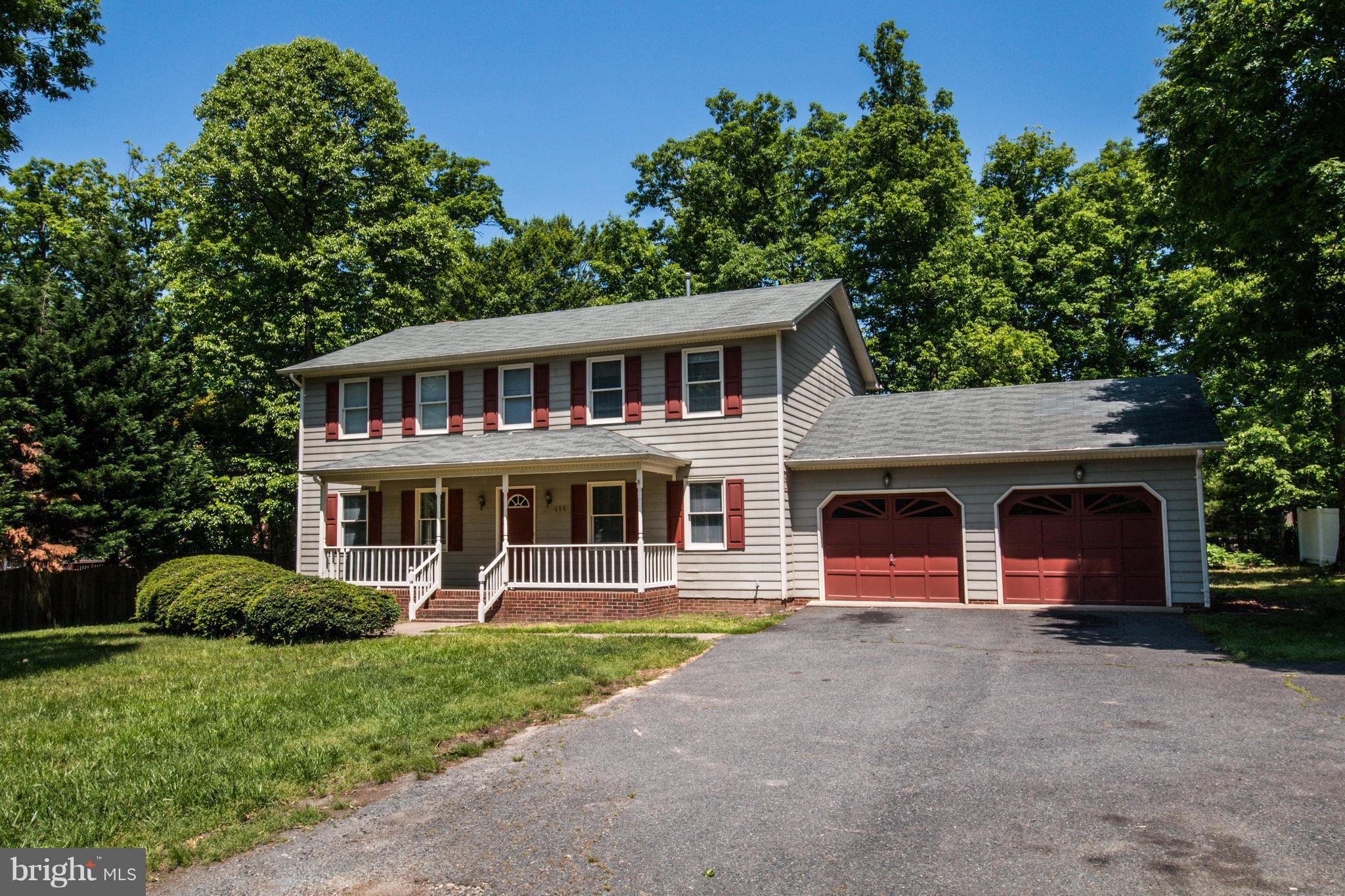 414 Ferry Road Fredericksburg, VA 22405 - Photo 28 of 28 a front view of a house with a yard
