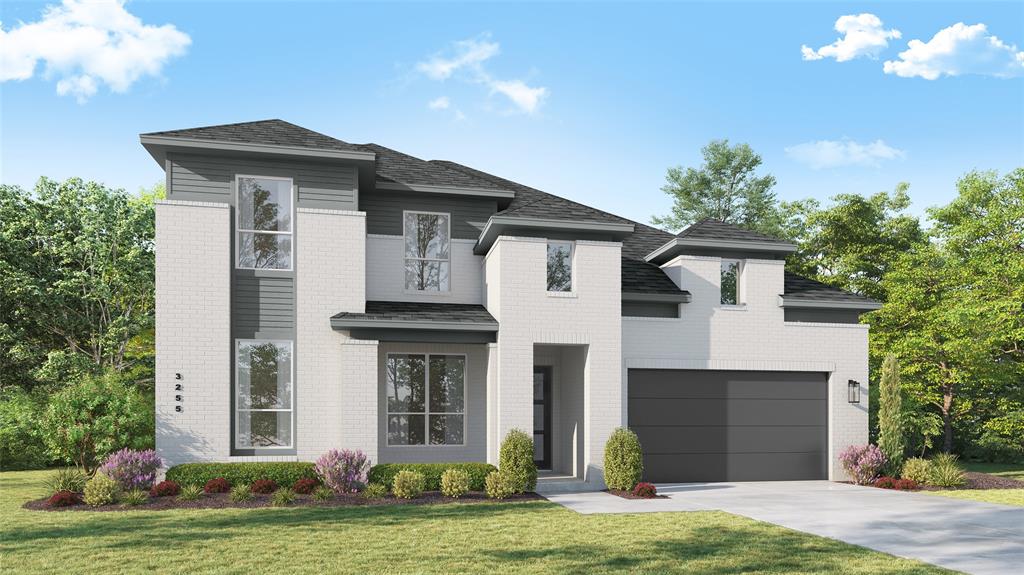 2716 Railway Street Forney, TX 75126 - Photo 1 of 25 a front view of a house with a yard and garage