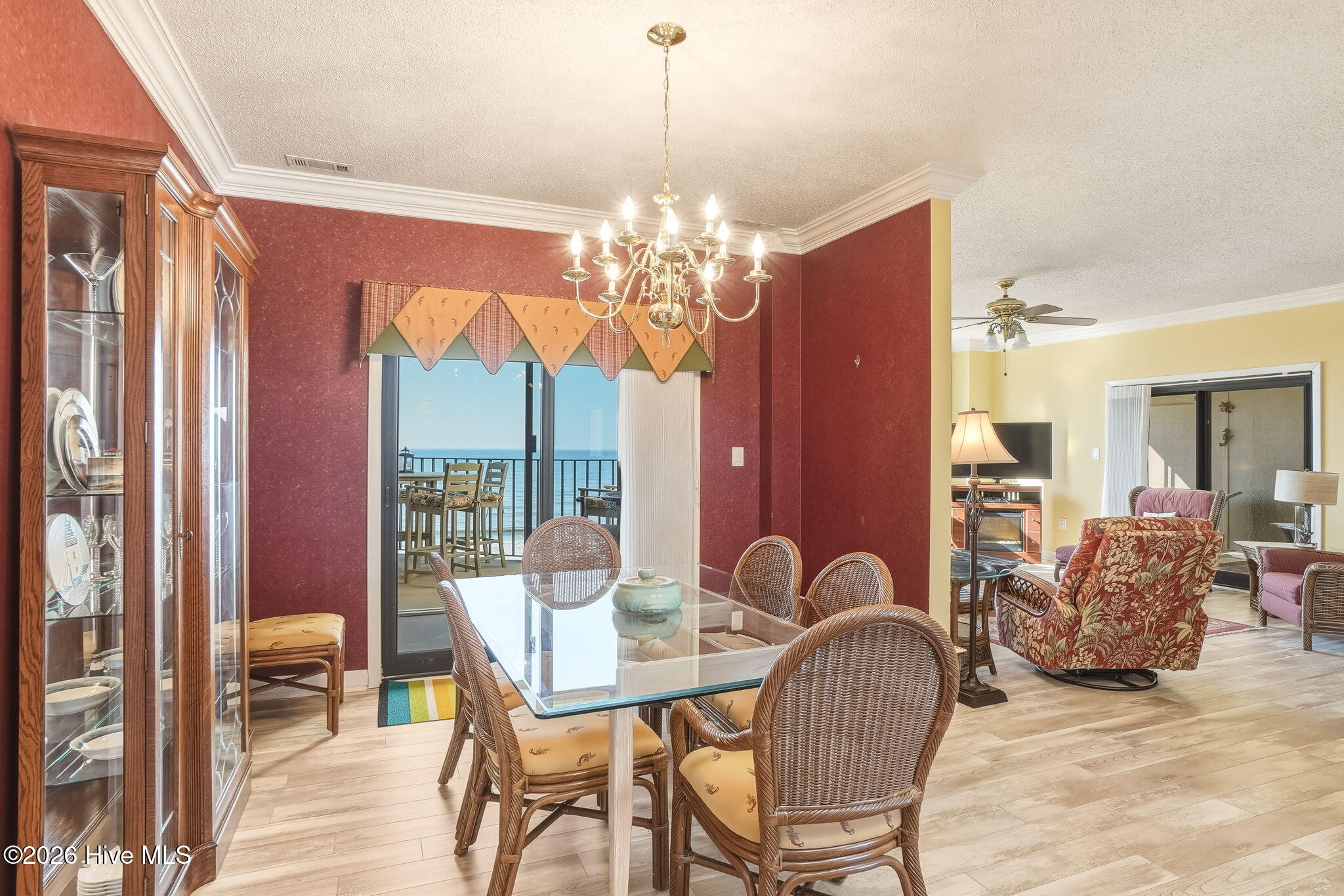 1505 Salter Path Road, Unit 603J Indian Beach, NC 28512 - Photo 10 of 50 Formal dining with MORE Ocean views!