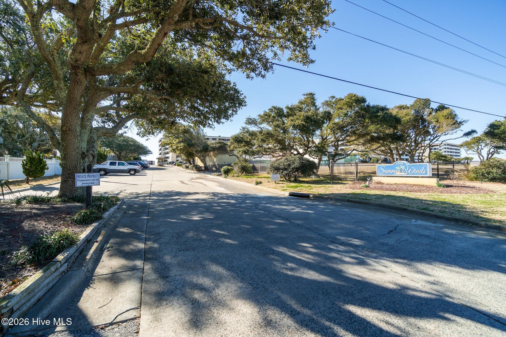 1505 Salter Path Road, Unit 603J Indian Beach, NC 28512 - Photo 34 of 50 West side gated entrance with 24 hour security onsite