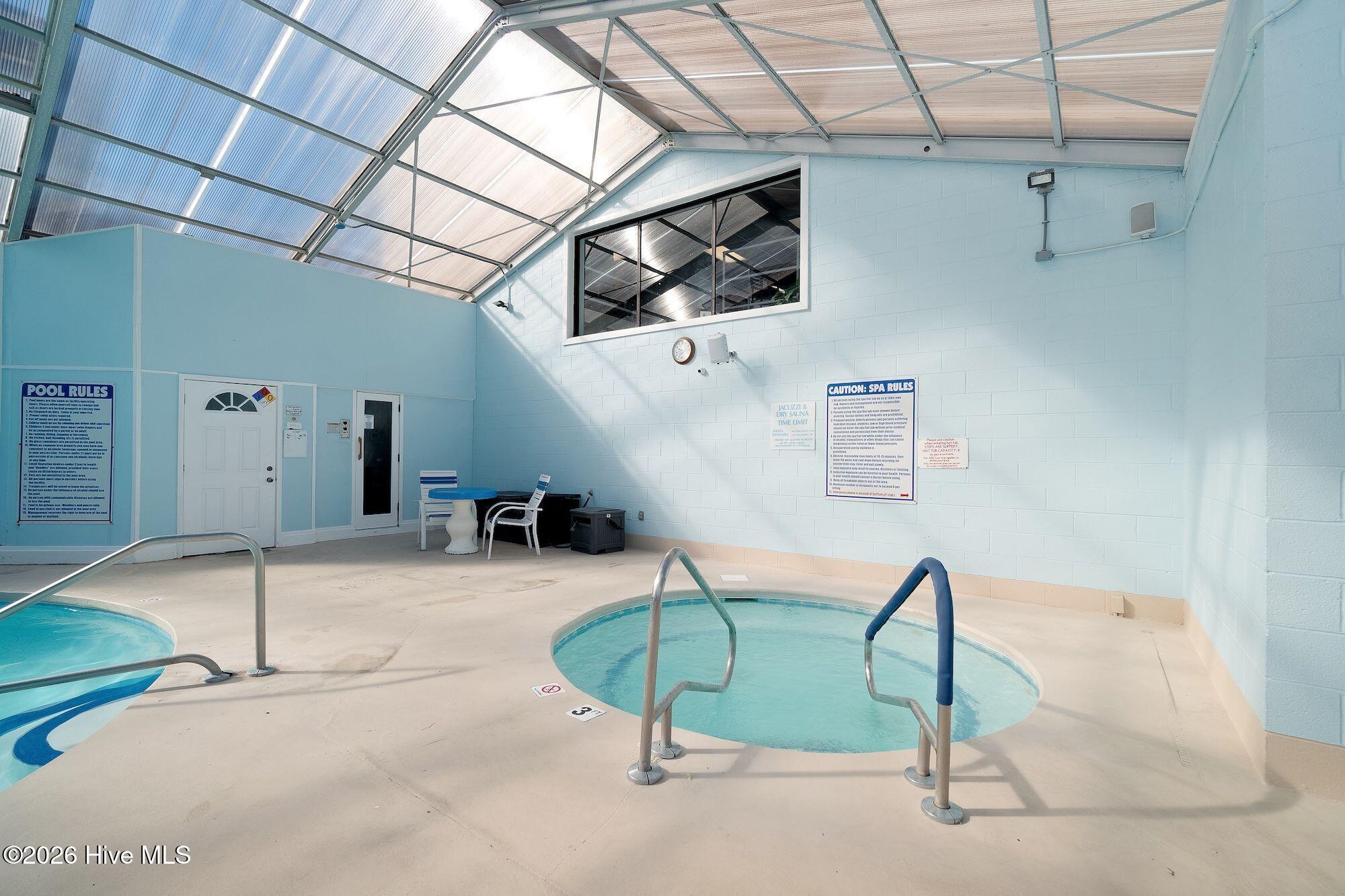 1505 Salter Path Road, Unit 603J Indian Beach, NC 28512 - Photo 37 of 50 Indoor hot tub