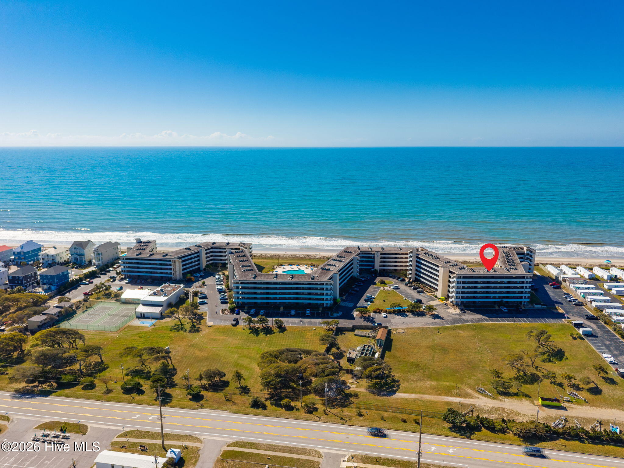 1505 Salter Path Road, Unit 603J Indian Beach, NC 28512 - Photo 49 of 50 Drone shot