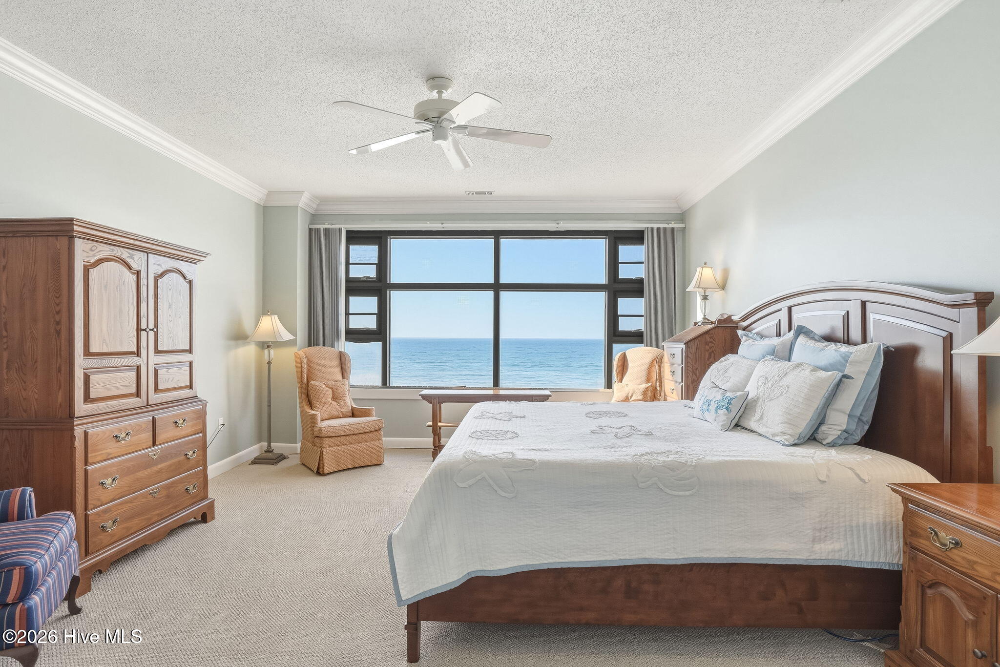 1505 Salter Path Road, Unit 603J Indian Beach, NC 28512 - Photo 7 of 50 Principal Suite shown as is...watch the dolphins play from the bed!!!