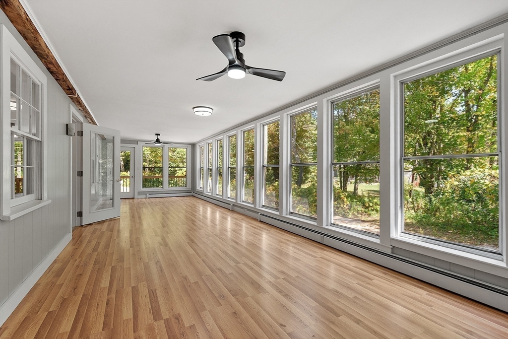 34 Morse Road Royalston, MA 01368 - Photo 14 of 42 a view of empty room with wooden floor and fan