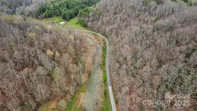 a view of an outdoor space and mountain view